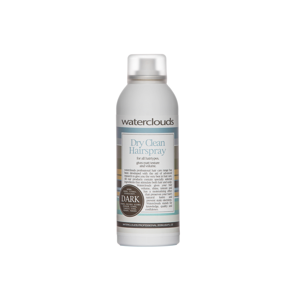 Waterclouds Volume Dry clean Hairspray plaukų lakas, 200ml