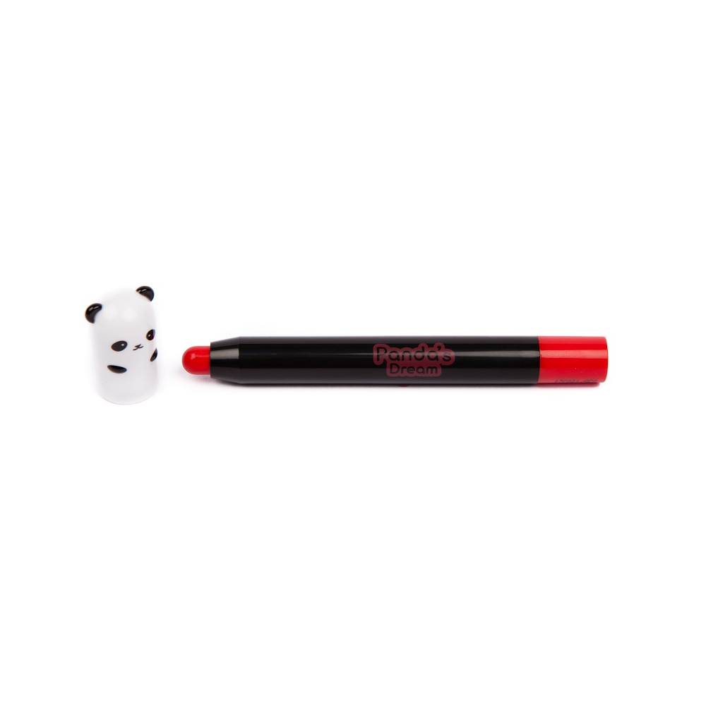 Tonymoly Panda's Dream Glossy lip lūpų pieštukas True Red Nr. 02, 1.5 g