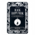 KOCOSTAR Black Happy Mask veido kaukė