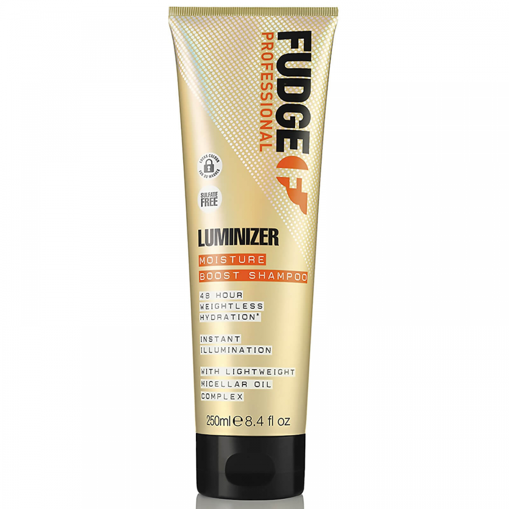 Fudge Luminizer Moisture Boost drėkinantis žvilgesio šampūnas, 250 ml